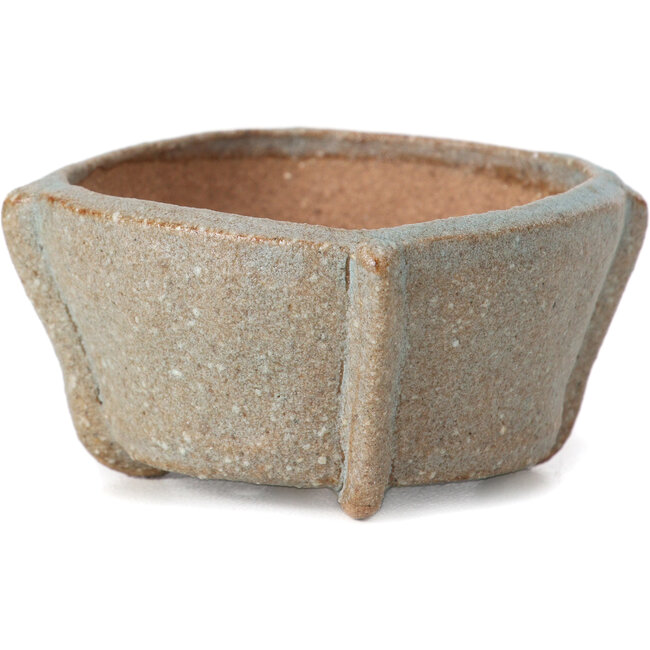 Quadratische blaue Bonsaischale von Bonsai - 55 x 55 x 30 mm