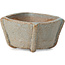 Pot à bonsaï carré bleu par Bonsai - 50 x 50 x 27 mm