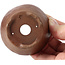 Runde braune Bonsaischale von Bonsai - 73 x 73 x 46 mm