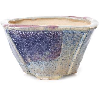 Bonsai Maceta de bonsái multicolor cuadrada de 120 mm de Bonsai, Japón