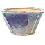 Pot à bonsaï carré multicolore par Bonsai - 120 x 120 x 65 mm