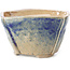 Pot à bonsaï carré multicolore par Bonsai - 104 x 104 x 65 mm
