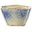 Pot à bonsaï carré multicolore par Bonsai - 104 x 104 x 65 mm