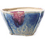 Pot à bonsaï carré multicolore par Bonsai - 104 x 104 x 65 mm