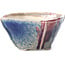 Vaso per bonsai quadrato multicolore di Bonsai - 104 x 104 x 65 mm