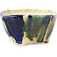 Pot à bonsaï carré multicolore par Bonsai - 112 x 114 x 62 mm