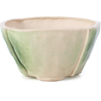 Bonsai Maceta de bonsái multicolor cuadrada de 112 mm de Bonsai, Japón