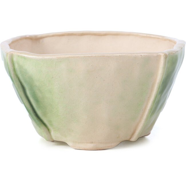 Pot à bonsaï carré multicolore par Bonsai - 112 x 112 x 62 mm