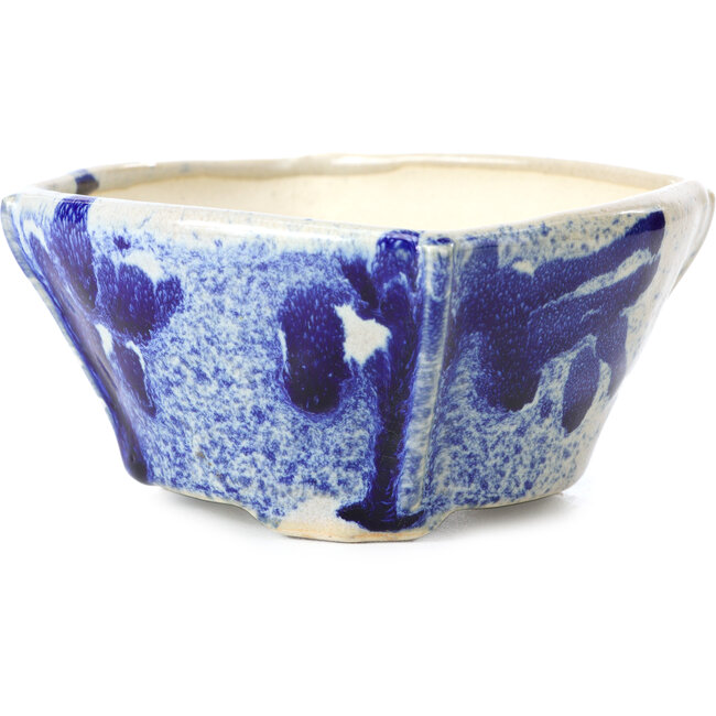 Square multicolor bonsai pot by Bonsai - 115 x 112 x 60 mm