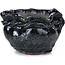 Round black bonsai pot by Bonsai - 60 x 50 x 40 mm