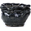 Round black bonsai pot by Bonsai - 60 x 50 x 40 mm