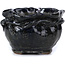 Pot à bonsaï rond noir par Bonsai - 60 x 50 x 40 mm