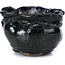 Round black bonsai pot by Bonsai - 60 x 50 x 40 mm