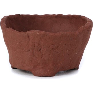 Bonsai 70 mm round unglazed bonsai pot by Bonsai, Japan