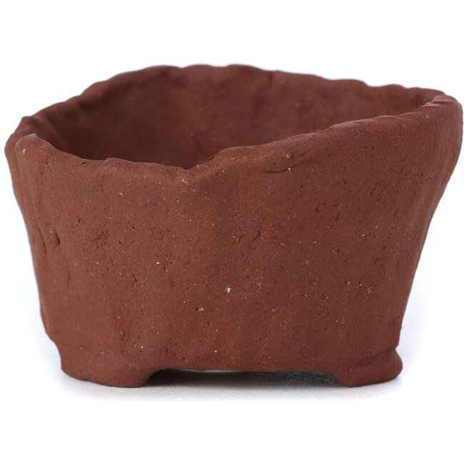 Maceta de bonsái redonda sin esmaltar de Bonsai - 70 x 65 x 40 mm