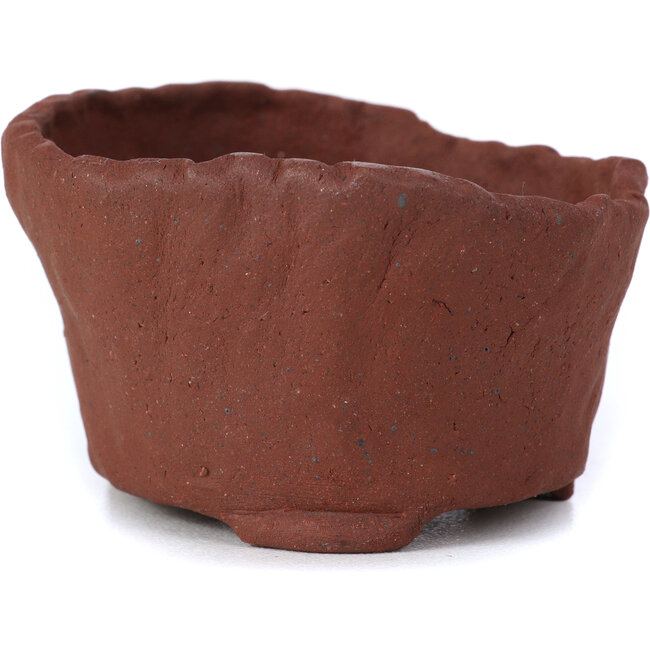 Maceta de bonsái redonda sin esmaltar de Bonsai - 70 x 65 x 40 mm