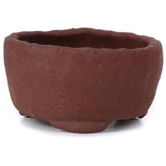 Bonsai 60 mm round unglazed bonsai pot by Bonsai, Japan