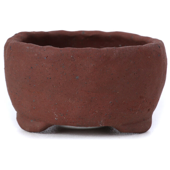 Ronde ongeglazuurde bonsaipot van Bonsai - 60 x 60 x 32 mm