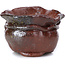 Round brown bonsai pot by Bonsai - 70 x 67 x 40 mm