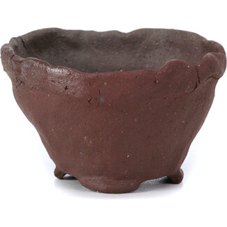 Bonsai Maceta de bonsái redonda sin esmaltar de 65 mm de Bonsai, Japón