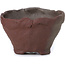 Round unglazed bonsai pot by Bonsai - 65 x 63 x 38 mm