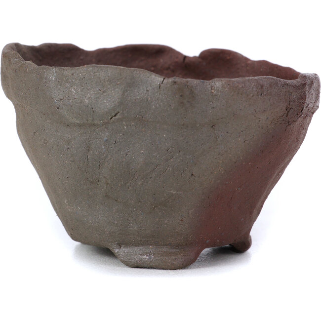 Pot à bonsaï rond non émaillé par Bonsai - 65 x 63 x 38 mm