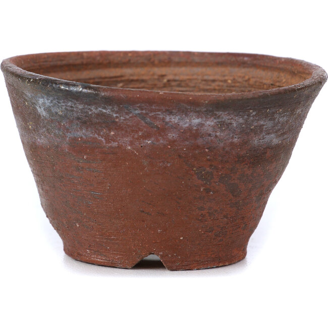 Ronde ongeglazuurde bonsai pot van Bonsai - 75 x 70 x 42 mm