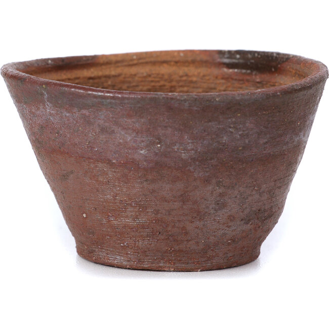 Maceta de bonsái redonda sin esmaltar de Bonsai - 75 x 70 x 42 mm