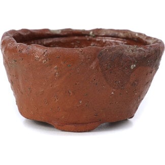 Bonsai 70 mm round brown bonsai pot by Bonsai, Japan