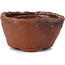 Pot à bonsaï rond marron par Bonsai - 70 x 70 x 40 mm