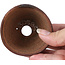 Maceta de bonsái redonda sin esmaltar de Bonsai - 75 x 70 x 42 mm