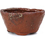 Pot à bonsaï rond marron par Bonsai - 70 x 70 x 40 mm
