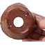 Pot à bonsaï rond marron par Bonsai - 70 x 70 x 40 mm