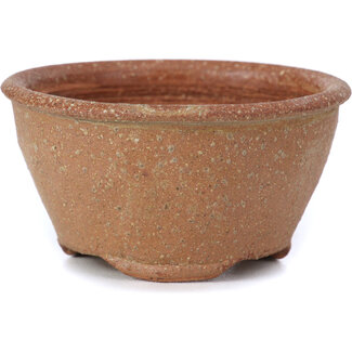 Bonsai Pot à bonsaï rond marron 72 mm par Bonsai, Japon