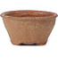 Round brown bonsai pot by Bonsai - 72 x 72 x 40 mm