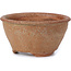 Round brown bonsai pot by Bonsai - 72 x 72 x 40 mm