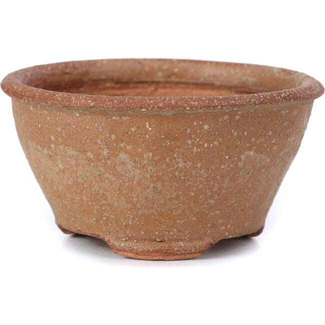 Runde braune Bonsaischale von Bonsai - 72 x 72 x 40 mm