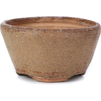 Bonsai 70 mm round brown bonsai pot by Bonsai, Japan