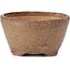 Vaso per bonsai rotondo marrone di Bonsai - 70 x 70 x 40 mm