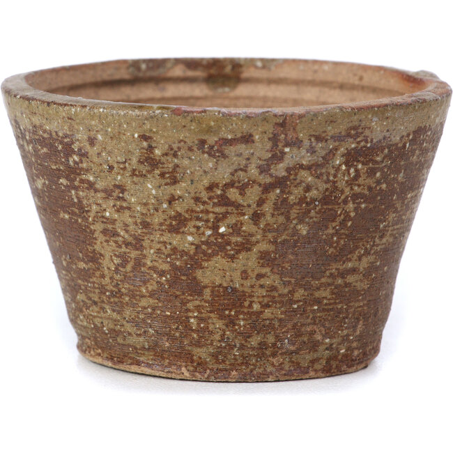 Pot à bonsaï rond marron par Bonsai - 68 x 68 x 45 mm