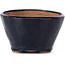 Maceta de bonsái redonda azul de Bonsai - 69 x 69 x 41 mm