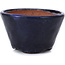 Vaso per bonsai rotondo blu di Bonsai - 70 x 70 x 45 mm