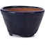 Round blue bonsai pot by Bonsai - 70 x 70 x 45 mm