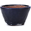 Round blue bonsai pot by Bonsai - 70 x 70 x 45 mm