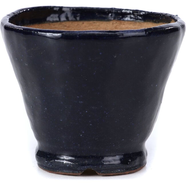 Vaso per bonsai rotondo blu di Bonsai - 70 x 70 x 58 mm