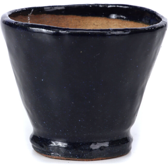 Vaso per bonsai rotondo blu di Bonsai - 70 x 70 x 58 mm