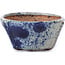 Vaso per bonsai rotondo blu di Bonsai - 70 x 70 x 35 mm