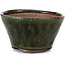 Runde grüne Bonsaischale von Bonsai - 75 x 70 x 43 mm