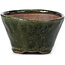 Round green bonsai pot by Bonsai - 75 x 70 x 43 mm