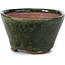 Round green bonsai pot by Bonsai - 75 x 70 x 43 mm